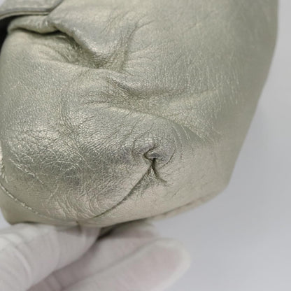 Loewe Vintage Crossbody Leather, SILVER, LEATHER, Shoulder bag