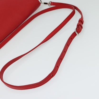 Louis Vuitton Essential Cuir Boheme Handbag Leather, Red, Leather, Shoulder Bag