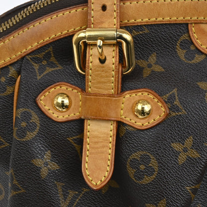 Louis Vuitton Tivoli Handbag Monogram Canvas, BROWN, CANVAS, Shoulder bag