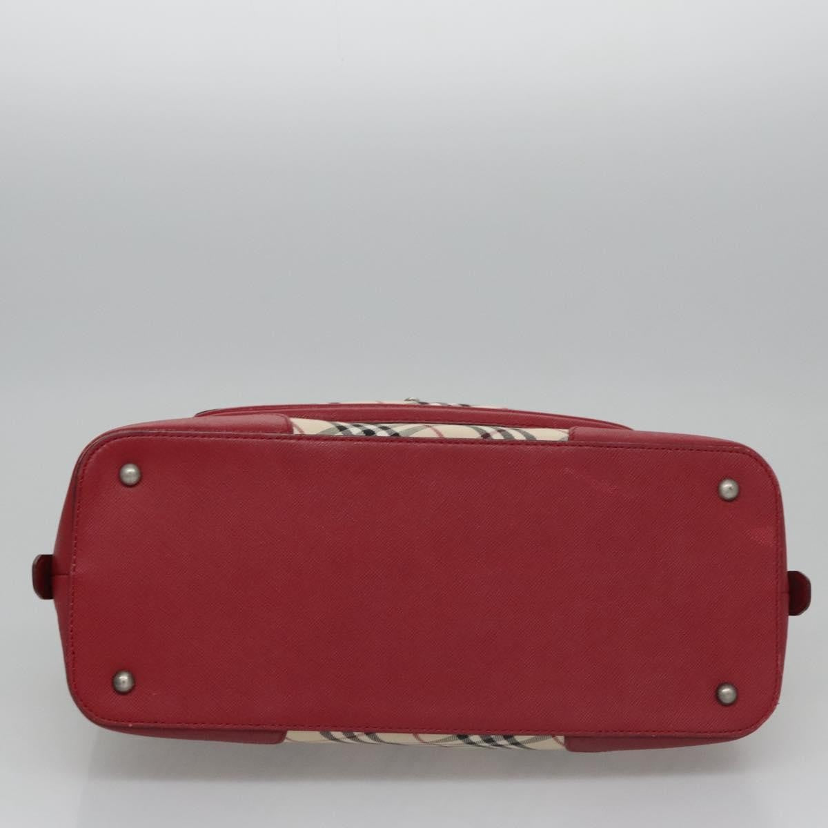 Burberry Nova Check Handbag Nova Check Canvas and leather, BEIGE, CANVAS, Handbag