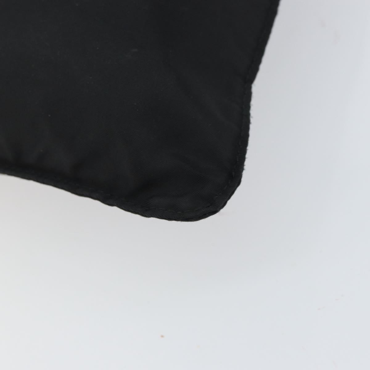 Prada Flat Messenger Bag Tessuto, BLACK, NYLON, Shoulder bag