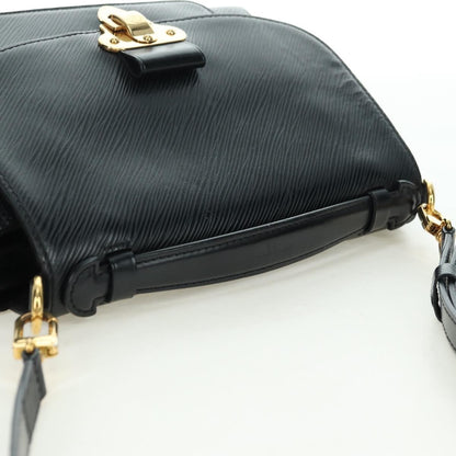 Louis Vuitton Boccador Handbag Epi Leather, Black, Leather, Shoulder Bag