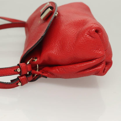 Chloe Lily Handbag Leather, RED, LEATHER, Handbag