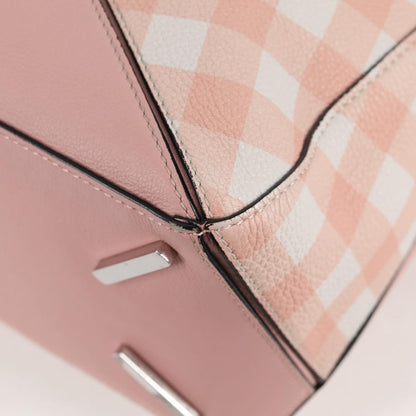 Loewe Puzzle Bag Leather, PINK, LEATHER, Handbag