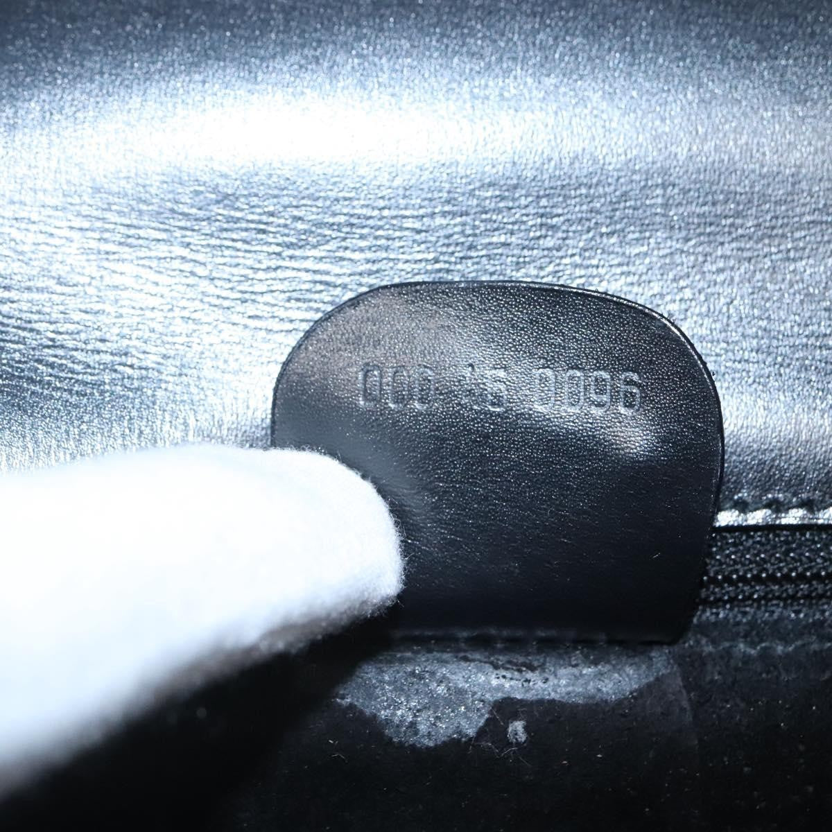 Gucci Vintage Handbag Leather, BLACK, LEATHER, Handbag