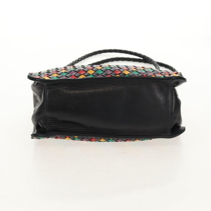 Bottega Veneta Intrecciato Shoulder bag Leather, MULTICOLOUR, LEATHER, Shoulder bag