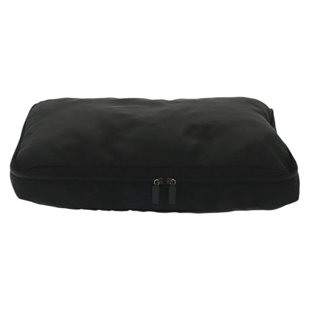 Prada Travel Pouch Tessuto, BLACK, NYLON, Clutche & pouche