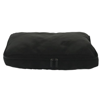 Prada Travel Pouch Tessuto, BLACK, NYLON, Clutche & pouche