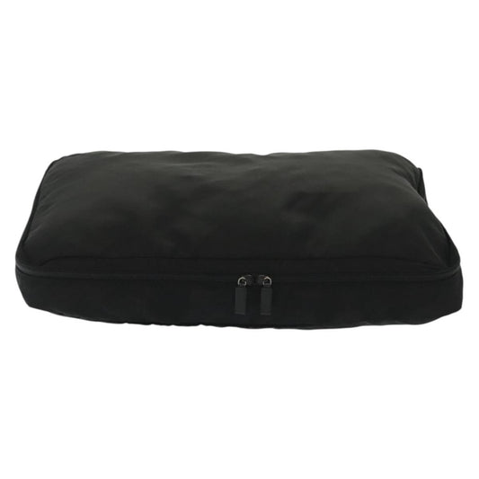 Prada Travel Pouch Tessuto, BLACK, NYLON, Clutche & pouche
