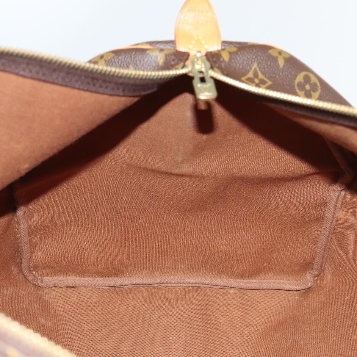 Louis Vuitton Keepall Bag Monogram Canvas, BROWN, CANVAS, Travel bag