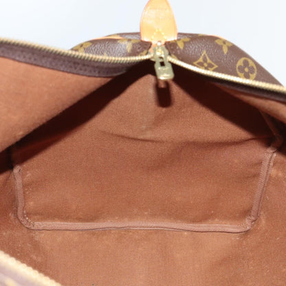 Louis Vuitton Keepall Bag Monogram Canvas, BROWN, CANVAS, Travel bag