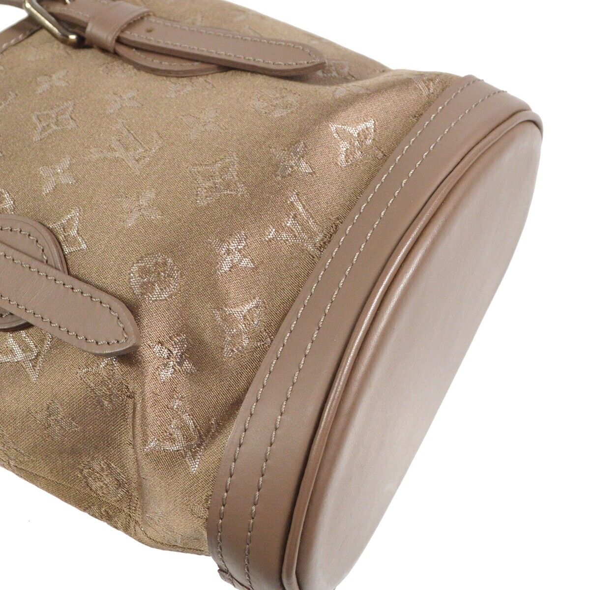Louis Vuitton Bucket Bag Monogram Satin, BROWN, SATIN, Handbag
