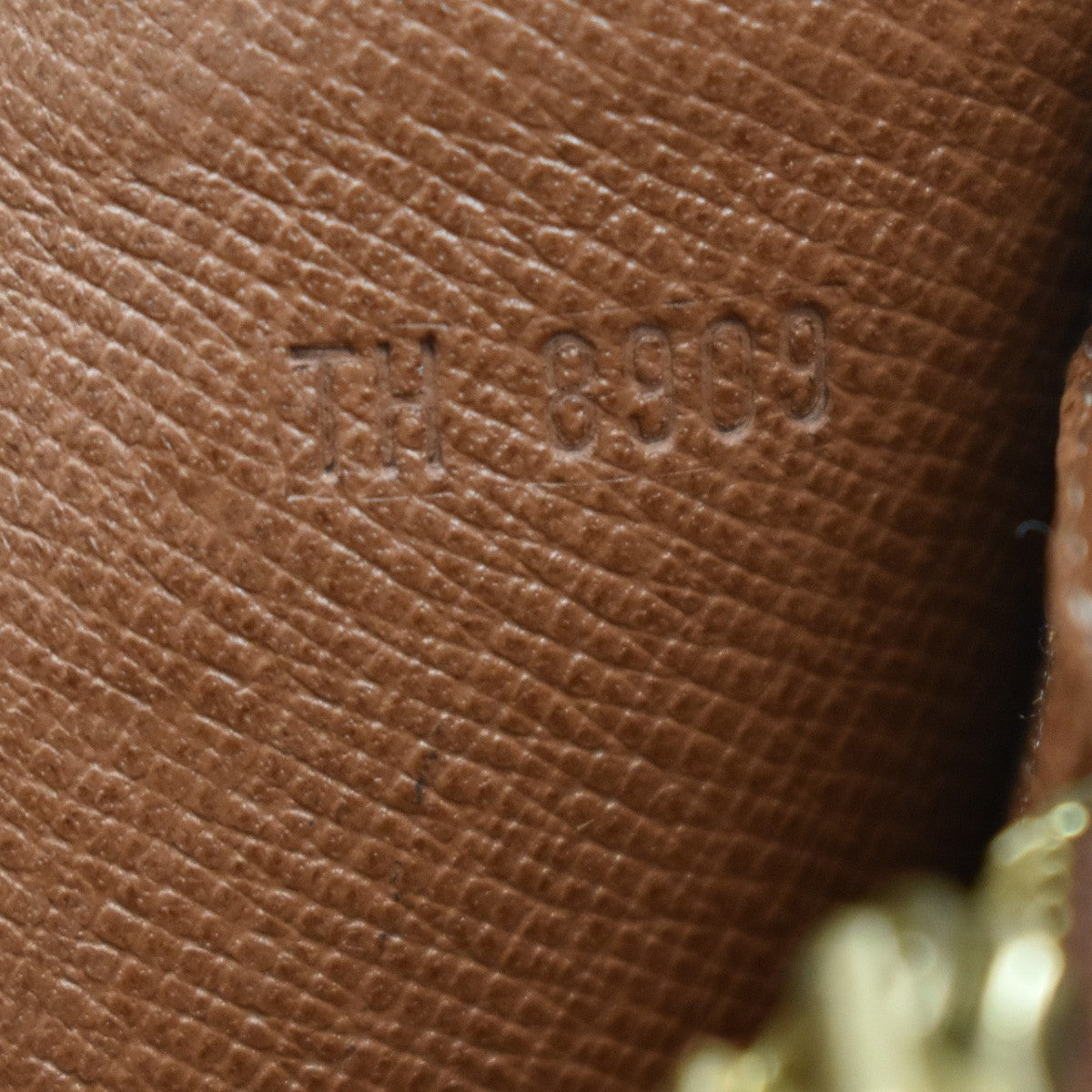 Louis Vuitton Dame Pochette Monogram Canvas, BROWN, CANVAS, Clutche & pouche