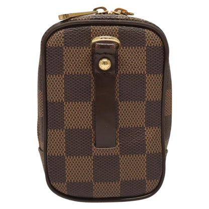 Louis Vuitton Etui Okapi Camera Case Damier, BROWN, CANVAS, Travel bag