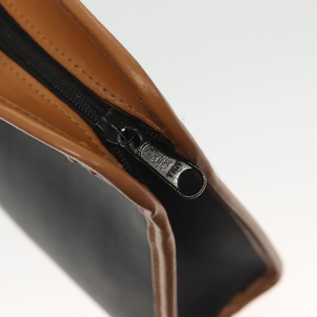 Christian Dior Homme Zip Around Pouch Leather, BLACK, PVC, Clutche & pouche