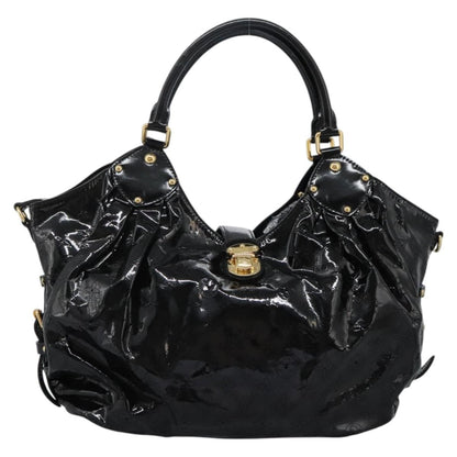 Louis Vuitton Surya Tote bag Mahina Patent Leather, BLACK, PATENT_LEATHER, Shoulder bag
