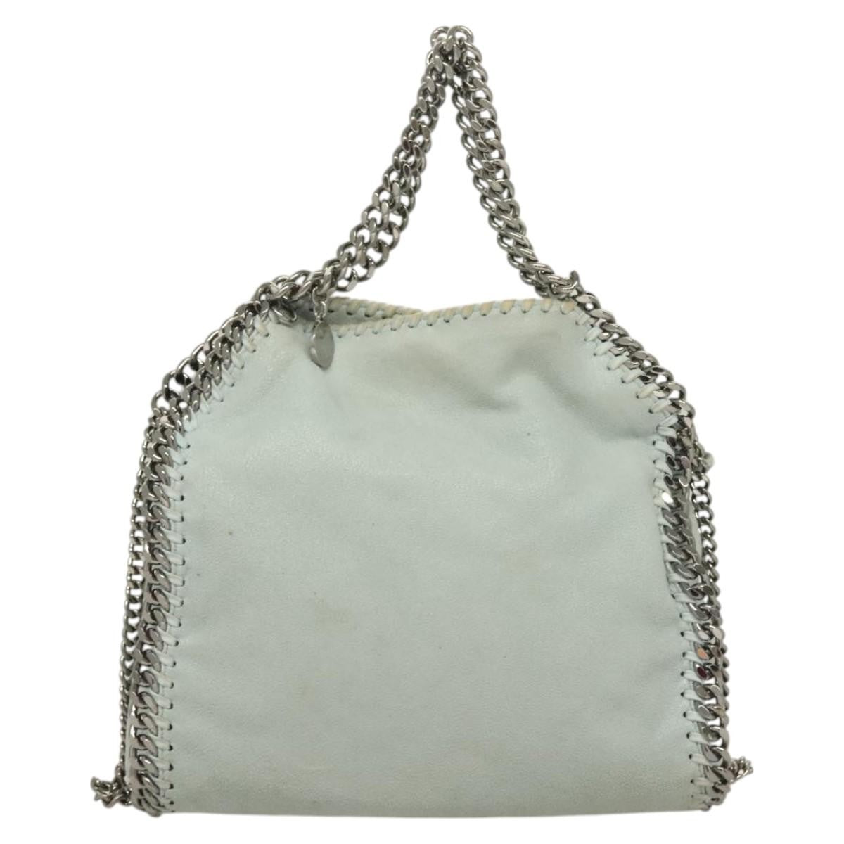 Stella McCartney Falabella Fold Over Crossbody Bag Suede, BLUE, SUEDE, Crossbody bag