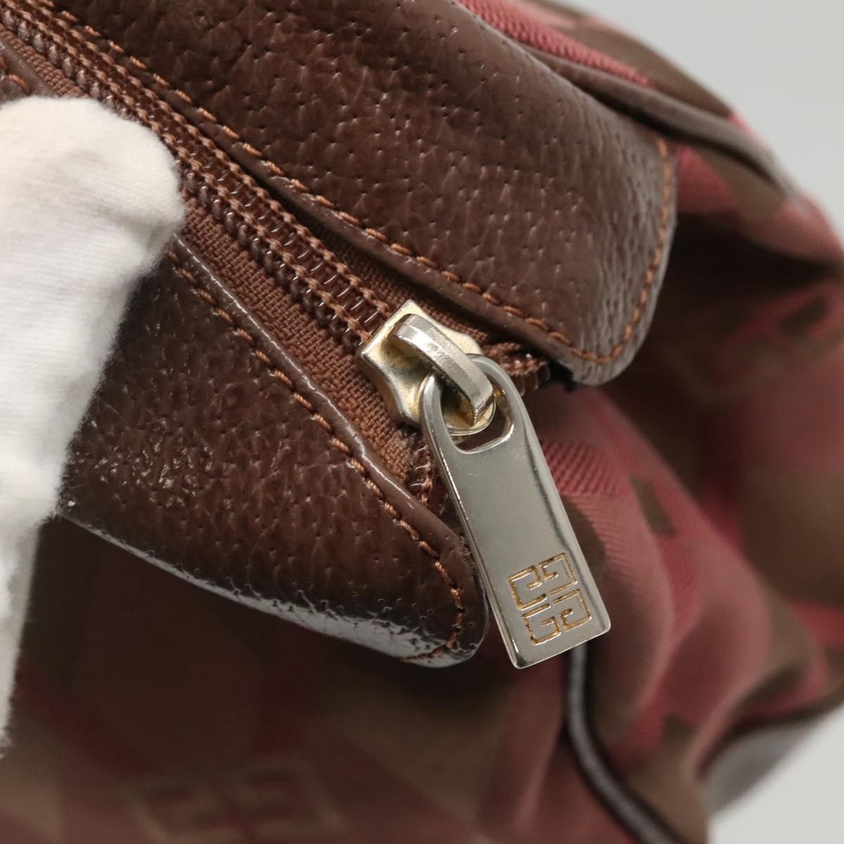 Givenchy Antigona Bag Canvas and Leather, BROWN, CANVAS, Handbag