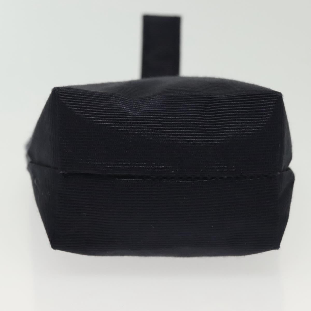 Celine Circle Logo Pouch Nylon, NAVY, CANVAS, Clutche & pouche