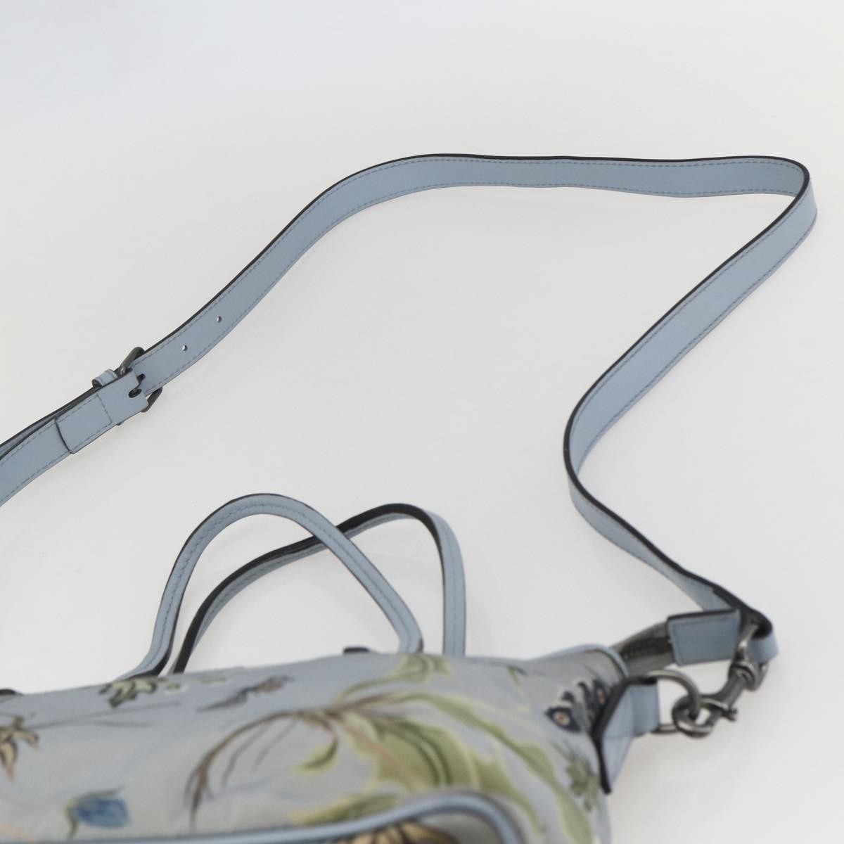 Gucci Convertible Zip Tote Flora Canvas, BLUE, CANVAS, Tote bag