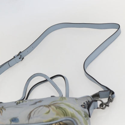 Gucci Convertible Zip Tote Flora Canvas, BLUE, CANVAS, Tote bag