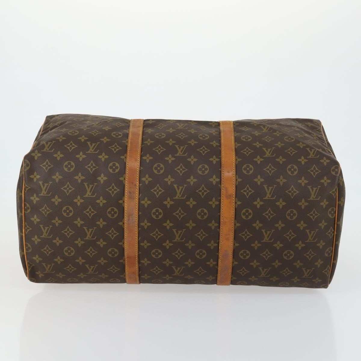 Louis Vuitton Sac Souple Handbag Monogram Canvas, BROWN, CANVAS, Travel bag
