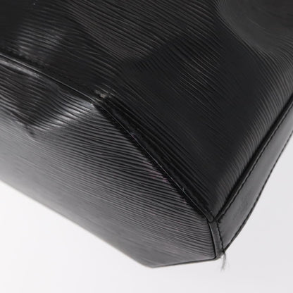 Louis Vuitton Vintage Sac d'Epaule Handbag Epi Leather, BLACK, LEATHER, Shoulder bag