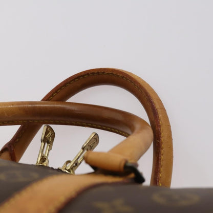 Louis Vuitton Keepall Bandouliere Bag Monogram Canvas, BROWN, CANVAS, Travel bag
