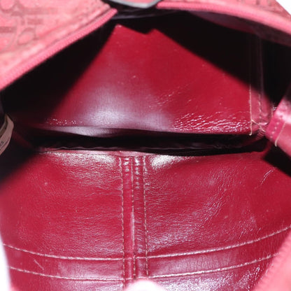 Christian Dior Vintage Trotter Boston Bag Diorissimo Canvas, RED, CANVAS, Handbag