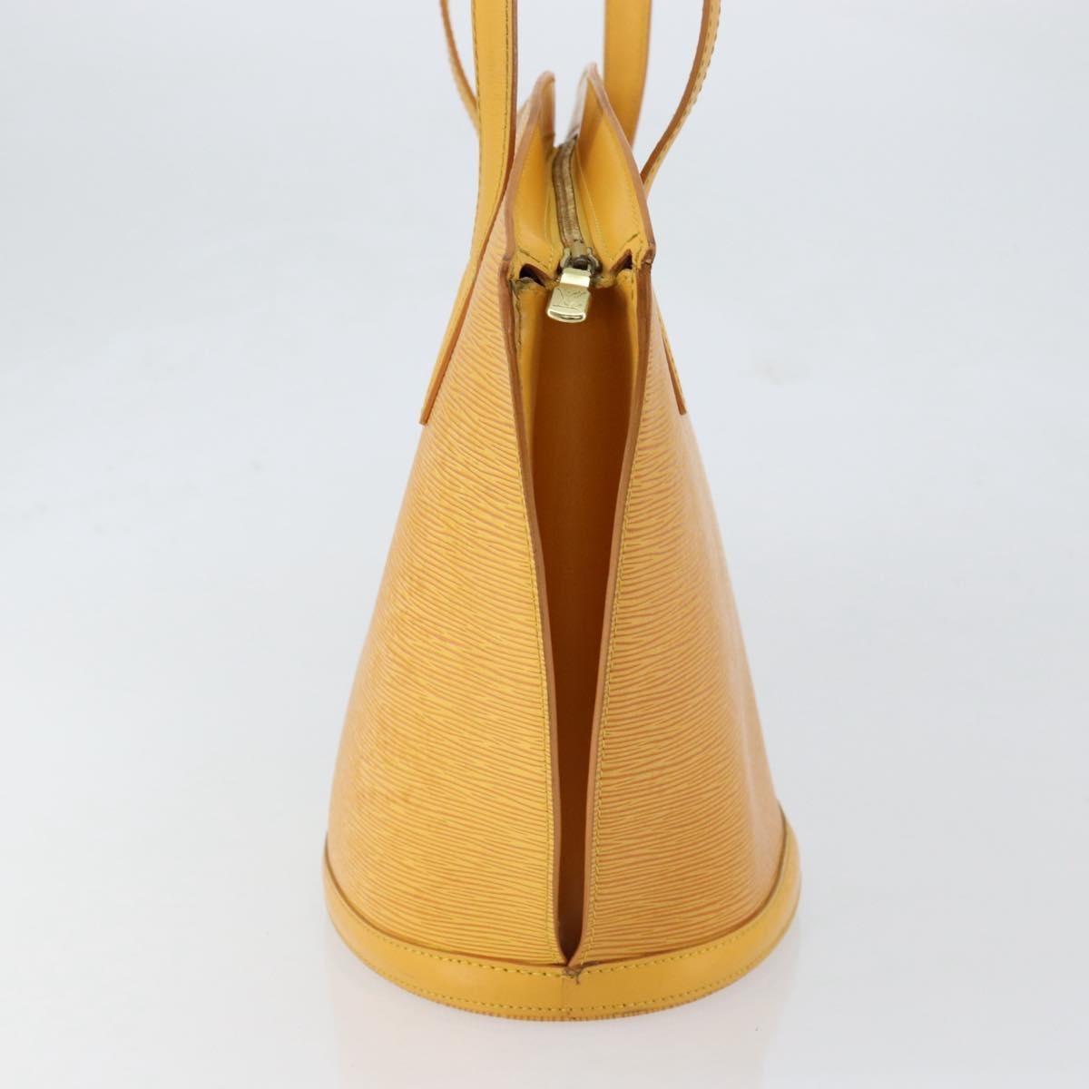 Louis Vuitton Saint Jacques Handbag Epi Leather, YELLOW, LEATHER, Handbag