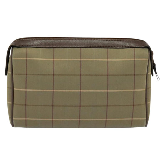 Burberry Nova check Pochette Canvas, BEIGE, CANVAS, Clutche & pouche