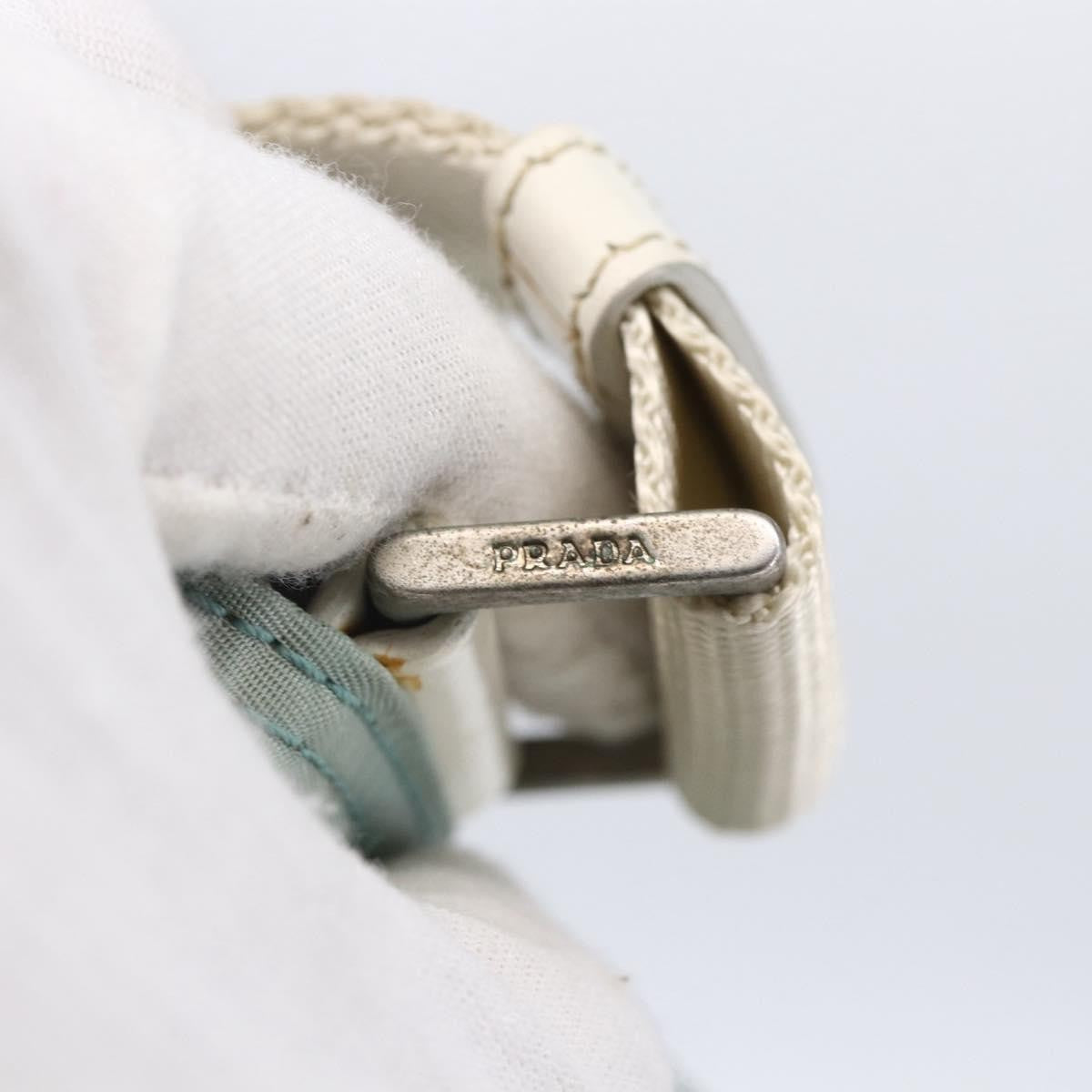 Prada Front Pocket Messenger Bag Tessuto, BLUE, NYLON, Shoulder bag