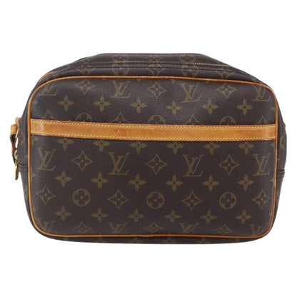 Louis Vuitton Reporter Bag Monogram Canvas, BROWN, CANVAS, Shoulder bag