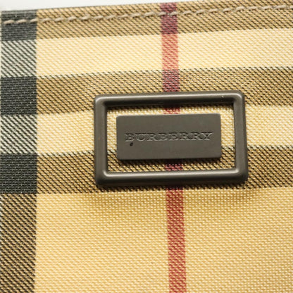 Burberry Nova Check Tote canvas check pattern, BEIGE, PVC, Tote bag