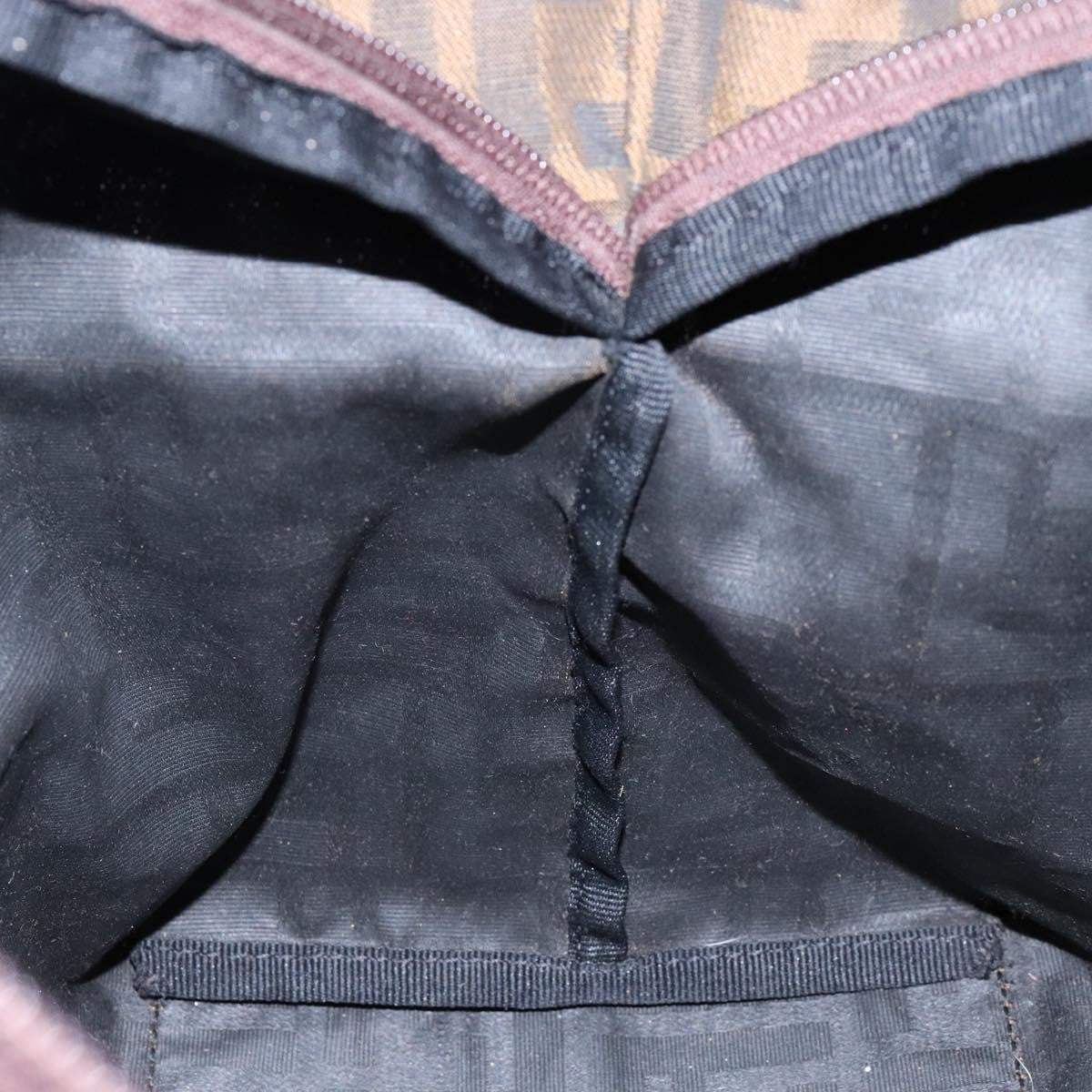 Fendi Vintage Zucca Zucca canvas, BROWN, CANVAS, Handbag