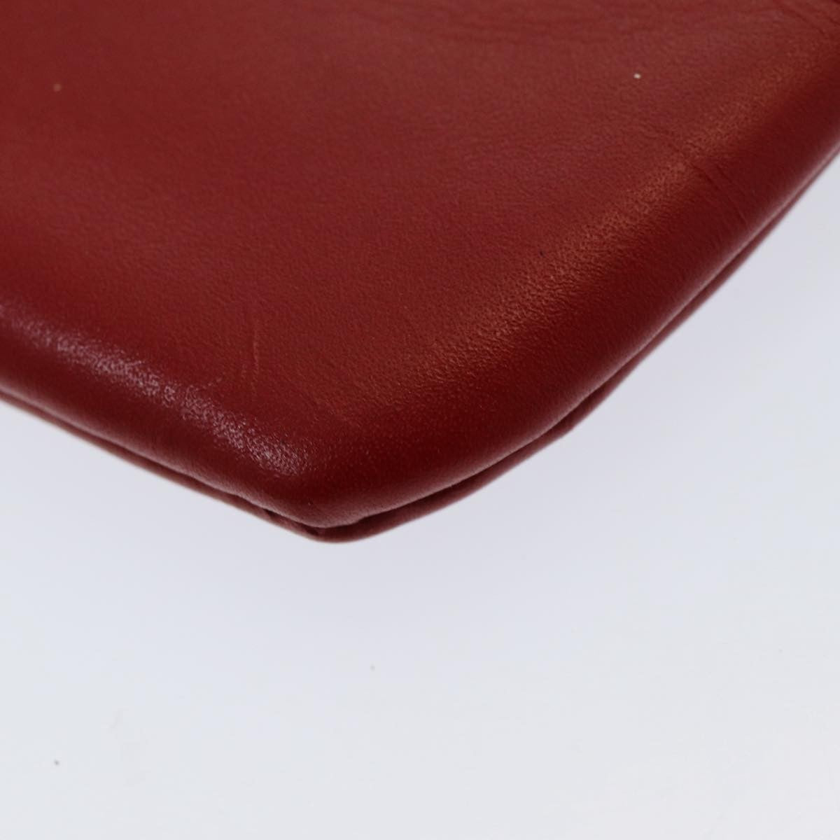 Givenchy 4G pouch Leather, RED, LEATHER, Clutche & pouche