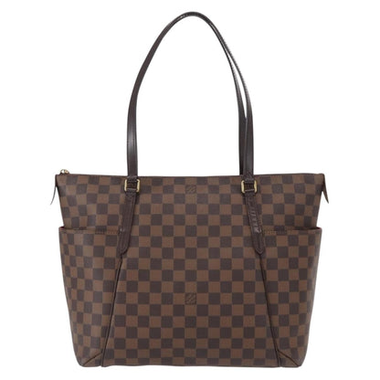 Louis Vuitton Totally Handbag Damier, BROWN, CANVAS, Tote bag