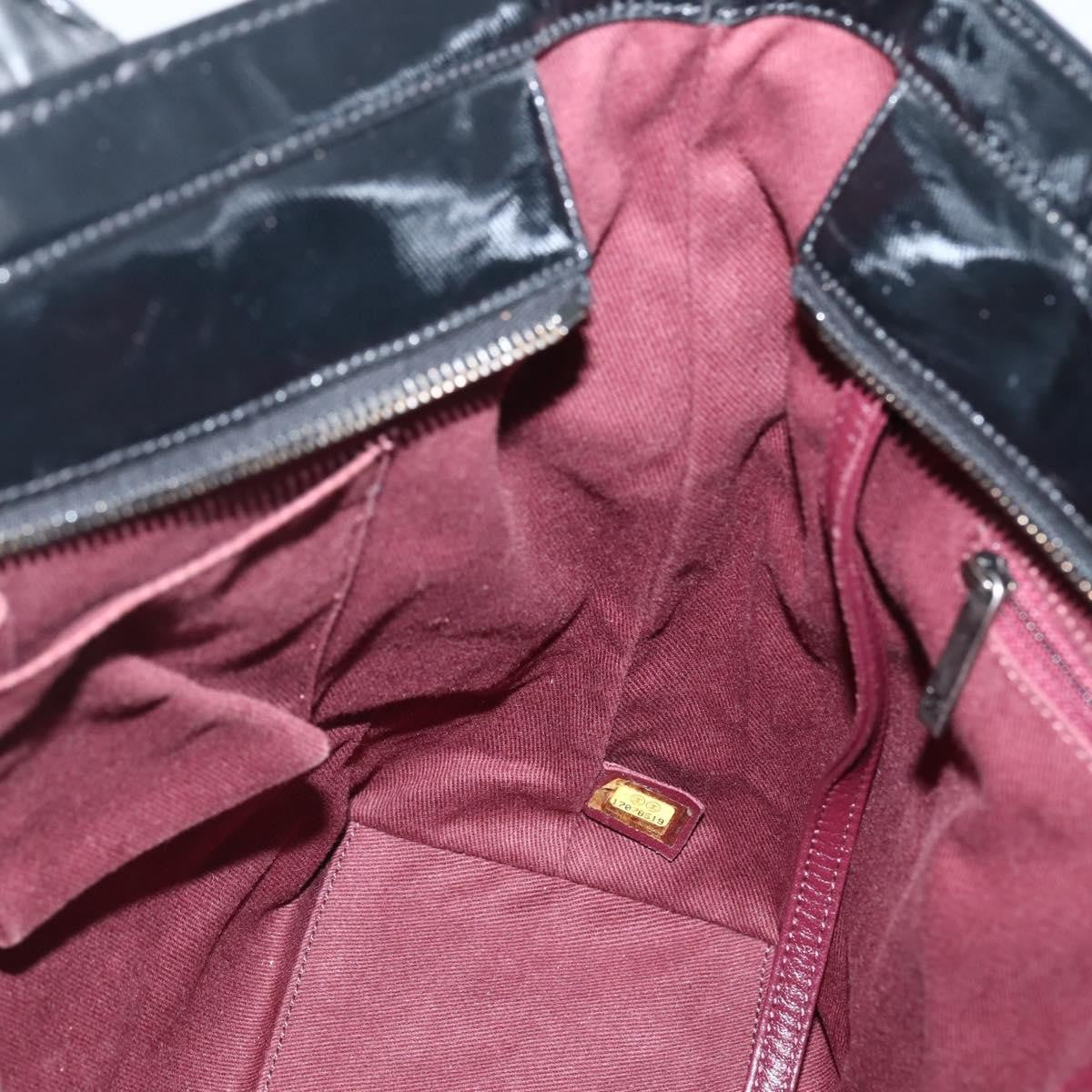 Chanel CC Charm Zip Tote Quilted Coated Canvas, BLACK, CANVAS, Tote bag