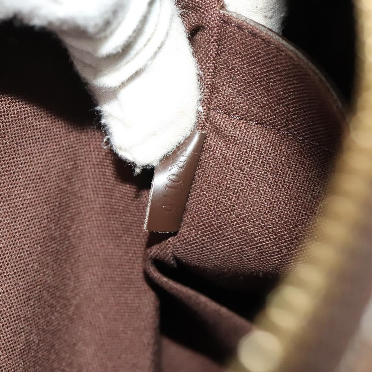 Louis Vuitton Naviglio Handbag Damier, BROWN, CANVAS, Shoulder bag