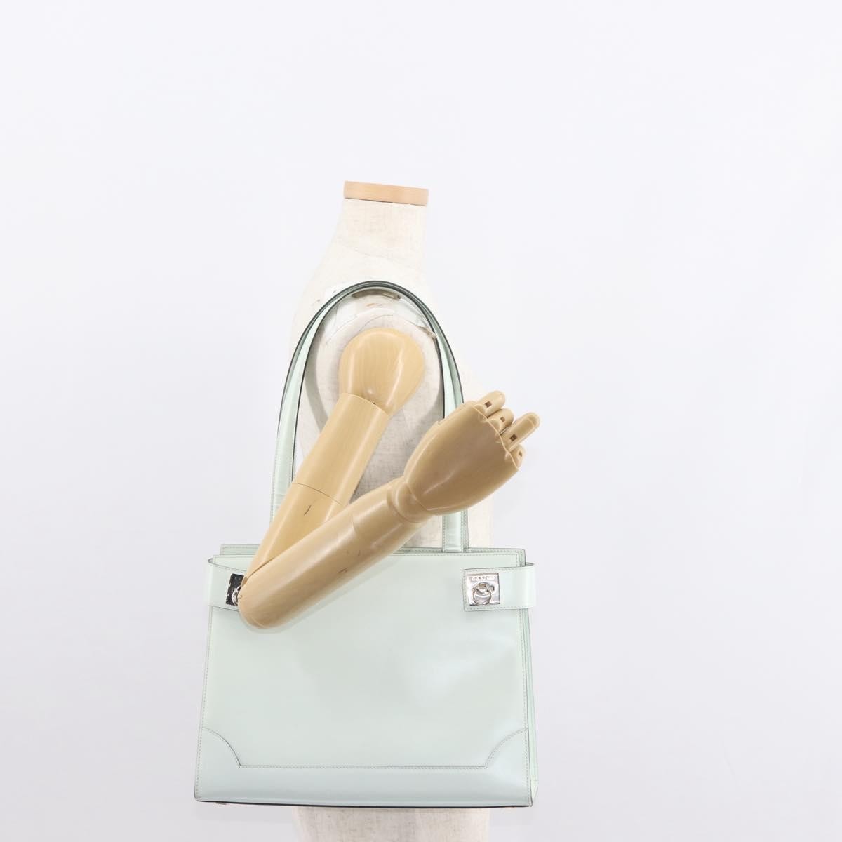 Celine Tote bag Leather, WHITE, LEATHER, Tote bag