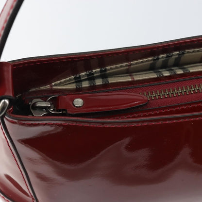 Burberry Vintage Shoulder Bag Patent leather, RED, PATENT_LEATHER, Shoulder bag
