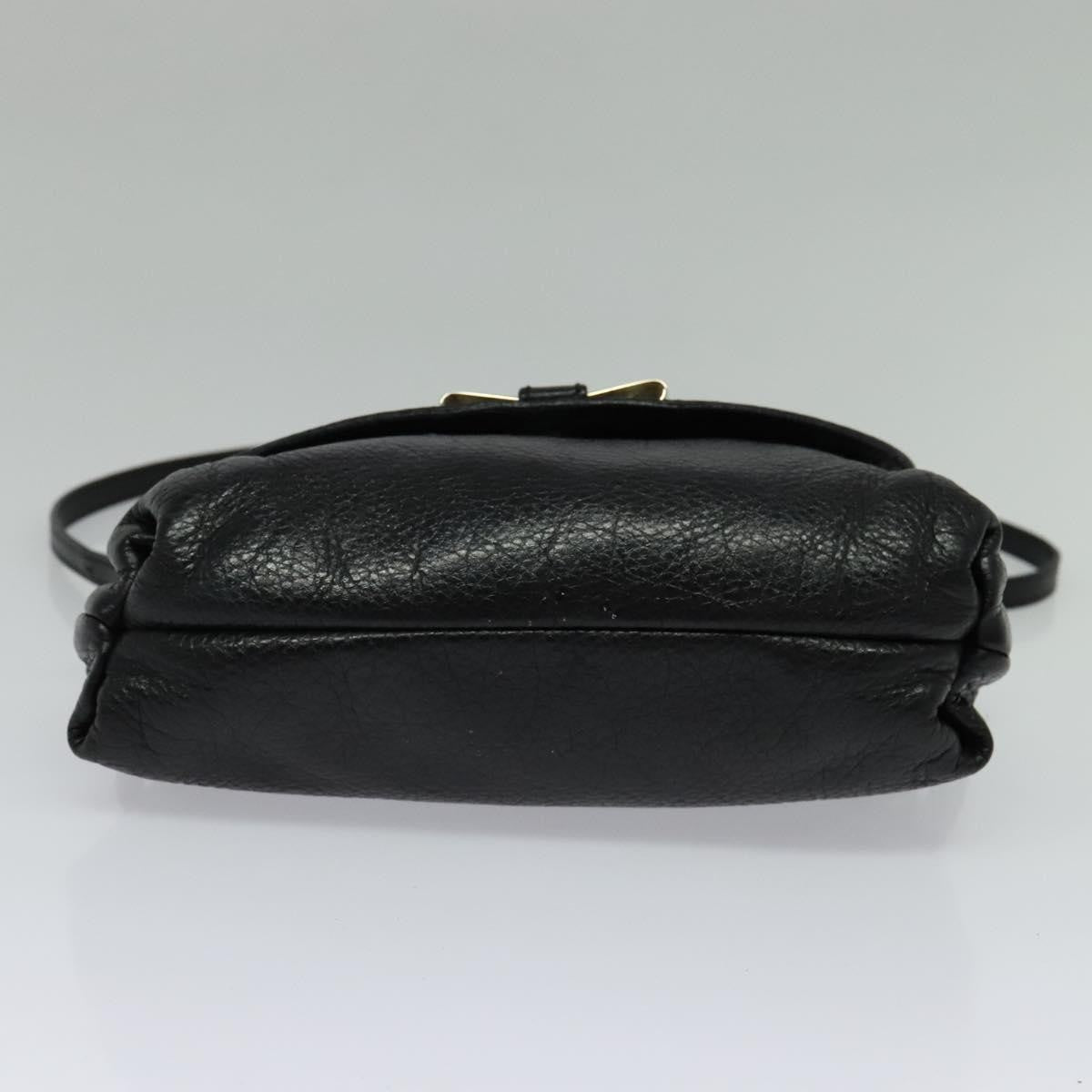 Chloe Lily Handbag Leather, BLACK, LEATHER, Handbag