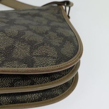 Saint Laurent Buckle Flap Crossbody Bag Canvas, BEIGE, CANVAS, Shoulder bag