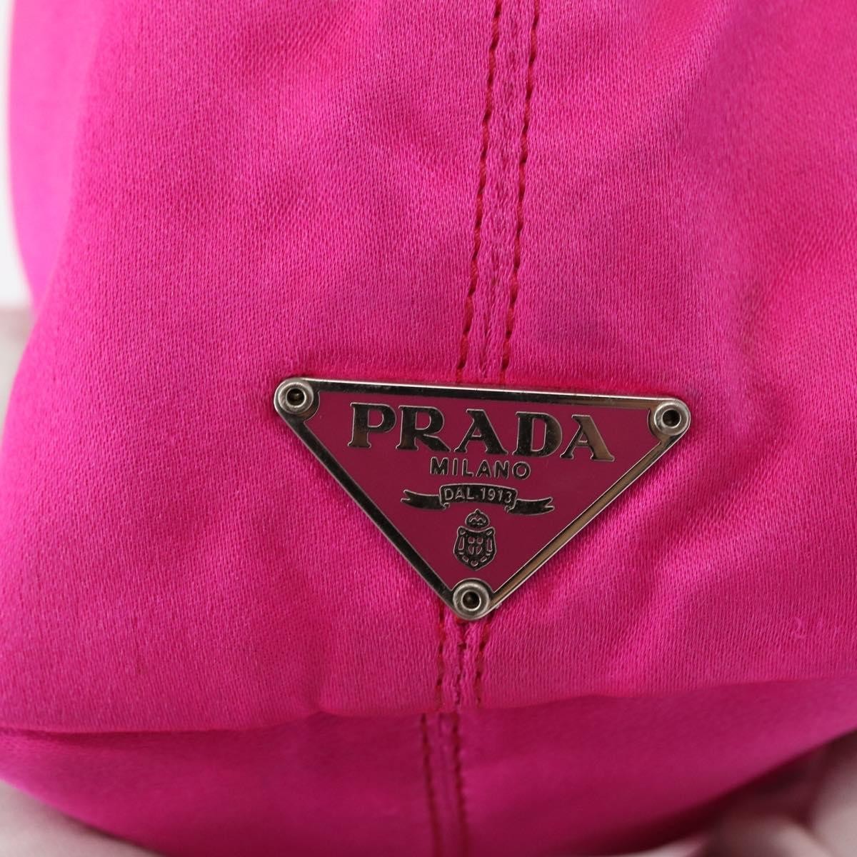 Prada Vintage Handbag Satin, PINK, SILK, Handbag