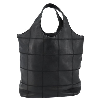 Chanel Square Stitch Tassel Hobo Quilted Leather, BLACK, LEATHER, Handbag