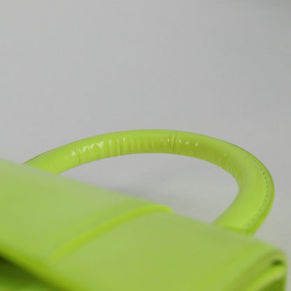 Balenciaga Hourglass Top Handle Bag Leather, GREEN, LEATHER, Handbag