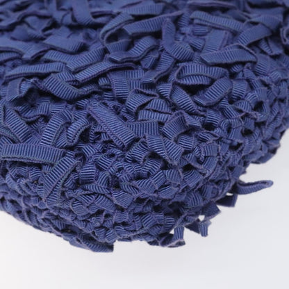 Salvatore Ferragamo Gancini Shoulder Bag Canvas, BLUE, CANVAS, Shoulder bag