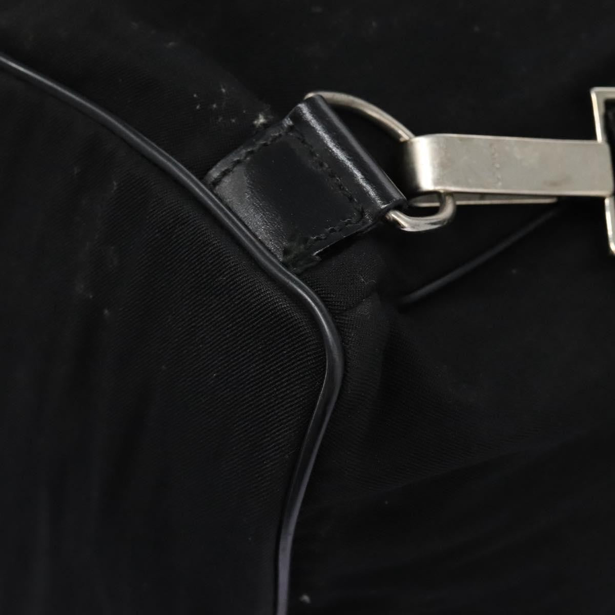 Gucci Shoulder Bag Canvas, BLACK, CANVAS, Shoulder bag