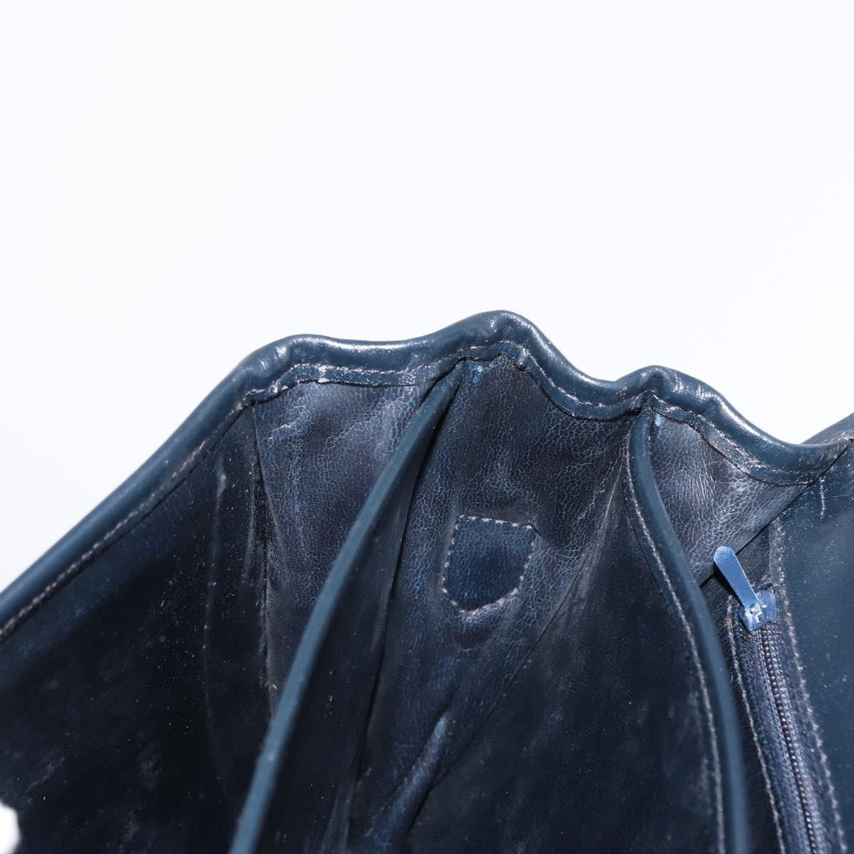 Celine C Sulky Shoulder bag Canvas, NAVY, CANVAS, Shoulder bag