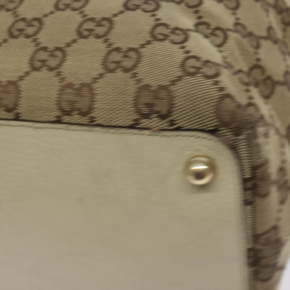 Gucci GG Canvas Bag Canvas, BEIGE, CANVAS, Tote bag